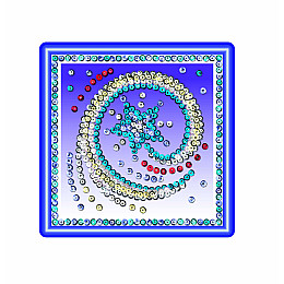 Набор для детского творчества Sequin Art SEASONS Космос Солнце Луна и звезды