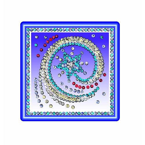 Набор для детского творчества Sequin Art SEASONS Космос Солнце Луна и звезды