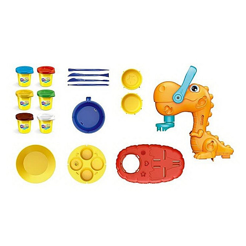 Тесто для лепки Keydo Softee Dough Series 6 цветов теста Разноцветный (126737)