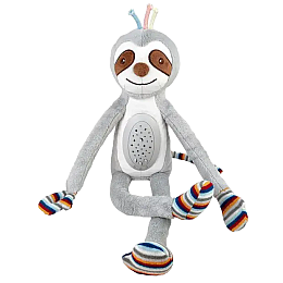 Ночник Tongle Toys Лінівець 18х16.5х30 см Сірий (140665)