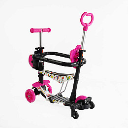 Самокат Best Scooter 5в1 Рожевий (163307)