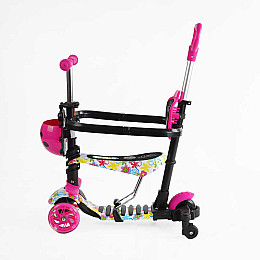 Самокат Best Scooter 5в1 Рожевий (163311)