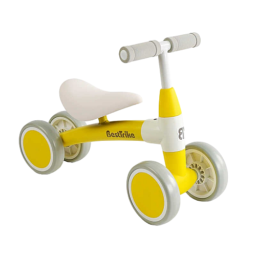 Велобег четырехколесный Best Trike EVA 12" Желтый (163786)