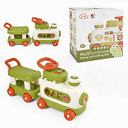 Детская каталка толокар Tuosiqi Multifuncional 4в1 Разноцветный (157256)