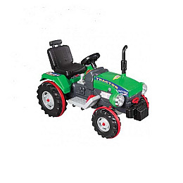 Трактор Pilsan 12V 66х102х54 см Зеленый (158883)