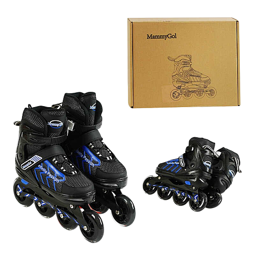 Ролики Best Roller Mammy Gol XL 42-44 Черно-синий (166585)