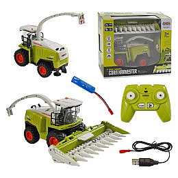 Комбайн на радіоуправлінні Korody 3.7 V 2.4GHz USB Зелений (158760)