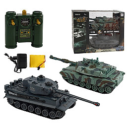 Танковий бій на радіоуправлінні Yufeng 4.8 V 2.4 GMHz Хаккі (36822)