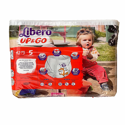 Подгузники-трусики Libero UP&GO 5 10-14 кг 42 шт