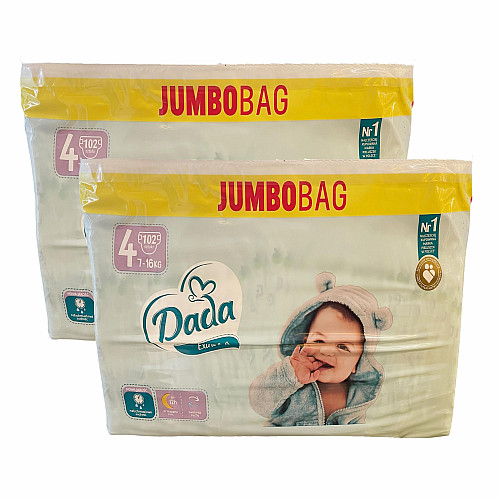 Подгузники Dada Extra Soft 4 maxi 7-16 кг 204 шт (94910805)