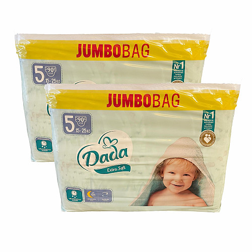 Подгузники Dada Extra Soft 5 junior 15-25 кг 180 шт (94910826)