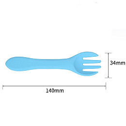 Дитяча вилка 2Life Y9 Голубий v-12290