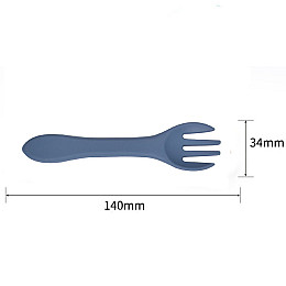 Дитяча вилка 2Life Y10 Синій v-12292