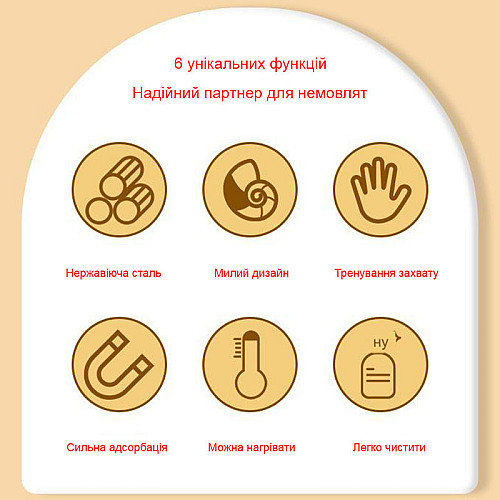 Детская вилка 2Life Y13 Зеленый v-12295
