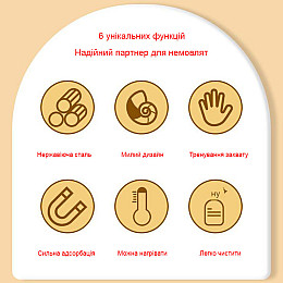 Дитяча вилка 2Life Y14 Рожевий v-12296