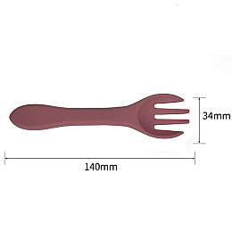 Дитяча вилка 2Life Y16 Бордовий v-12298