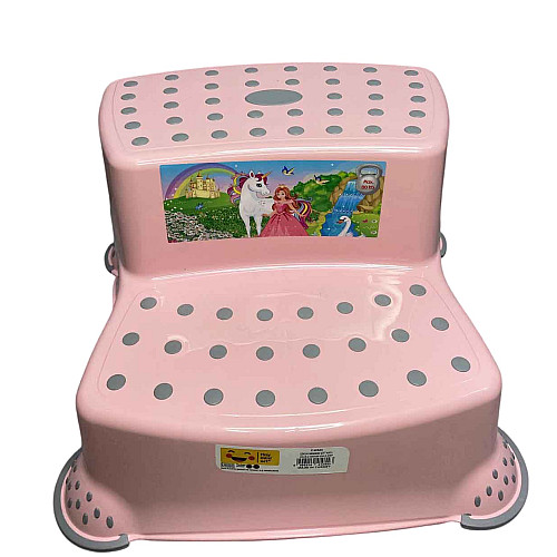 Подставка-лавочка детская Irak Plastik CM-520 Розовый