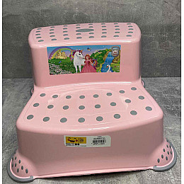 Подставка-лавочка детская Irak Plastik CM-520 Розовый