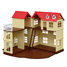 Іграшкова вілла Yufeng Щаслива родина Різнокольорова (24776)