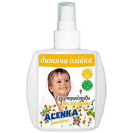 Дитяча олія-спрей Alenka з екстрактом ромашки 200 мл (90897327)