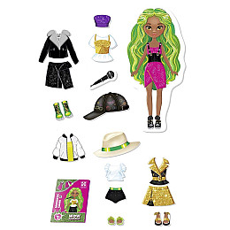 Детская магнитная игра Vladi Toys WOW Surprise Singer 47 магнитов Разноцветный (115619)