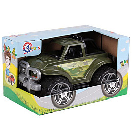 Детский внедорожник Technok Toys Военный 36х23х20 см Хаки (59535)