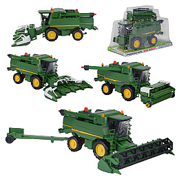 Детский комбайн Yufeng Сельскохозяйственная техника 22,5х14х15,5 см Зеленый (108394)