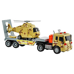 Детский трейлер WENUI Transport Truck 48х9х12 см Камуфляж (88710)