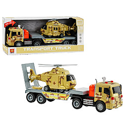 Детский трейлер WENUI Transport Truck 48х9х12 см Камуфляж (88710)