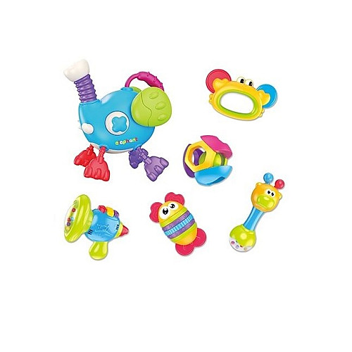 Игровой набор погремушек Babyard 6 шт Разноцветный (155619)