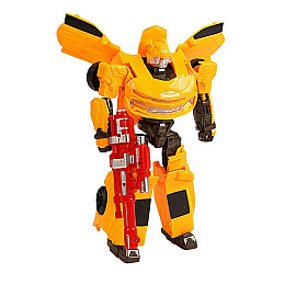 Іграшковий трансформер Yufeng Mecha Warrior 28 см Оранжевий (145574)