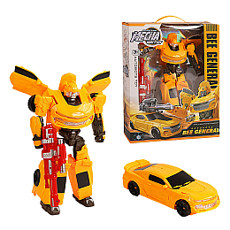 Іграшковий трансформер Yufeng Mecha Warrior 28 см Оранжевий (145574)