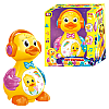 Игрушечный утенок музыкальный TK Union Group 19х13.5х21.5 см Желтый (124385)