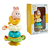 Игрушечная музыкальная погремушка-пирамидка Lucky Baby 13x13x24 см Разноцветный (154370)