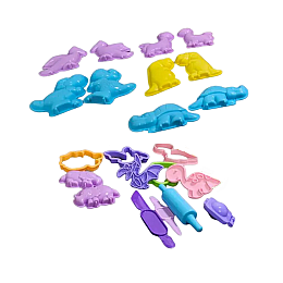 Детский пластилин с акcсесуарами Play Doh Животные Разноцветный (1387804580)