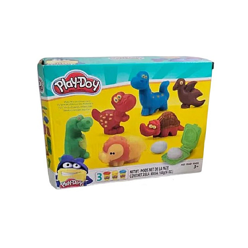 Дитячий пластилін з аксесуарами Play Doh Тварини Різнокольоровий (1387804580)
