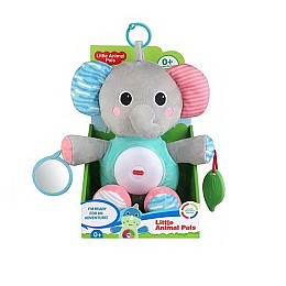 Детский ночник Little Animal Pals Слоник 20х10х25 см Разноцветный (159540)
