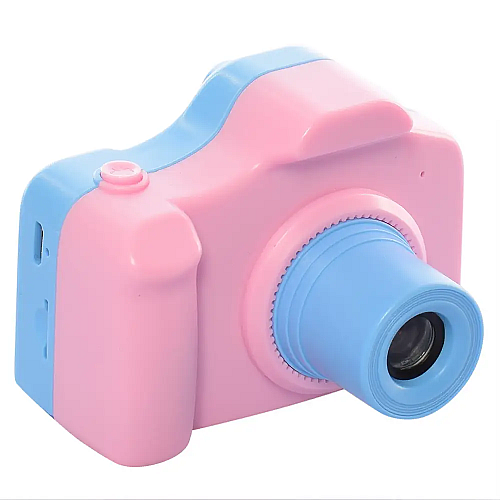 Детский фотоаппарат No Brand Developmental Toys 8х5х6 см 32 Гб Розово-голубой (112715)