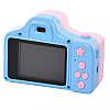 Детский фотоаппарат No Brand Developmental Toys 8х5х6 см 32 Гб Розово-голубой (112715)