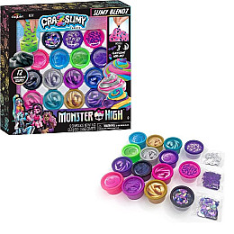 Набор слаймов Cra-Z-Art Monster High Slimy Blendz 15 шт