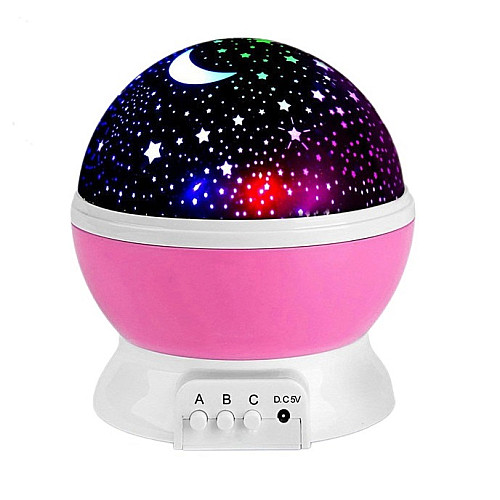 Детский ночник Star Master USB Розовый (346694091)