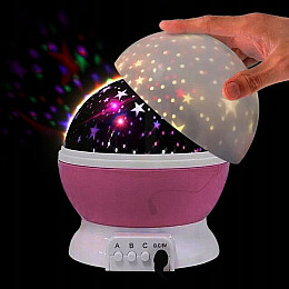 Детский ночник Star Master USB Розовый (346694091)