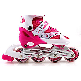 Роликові ковзани Superpower 38-42 Рожеві (1609460028-L)
