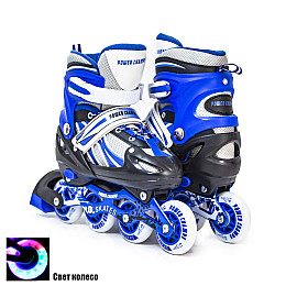 Роликовые коньки Power Champs 34-37 Blue (1316866802-M)