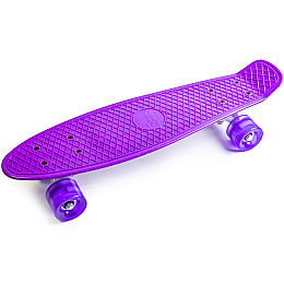 Пенні борд Penny Violet (світяться колеса)