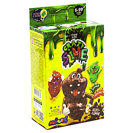Набор для опытов Crazy Slime - Лизун своими руками шоколадный Dankotoys (SLM-02-02U)