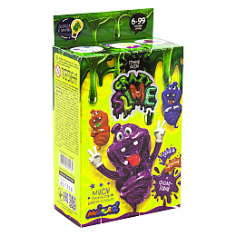 Набор для опытов Dankotoys Crazy Slime - Лизун своими руками фиолетовый (SLM-02-04U)