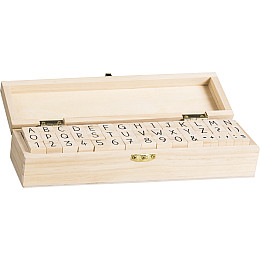 Набір штампів Heyda Алфавіт 46 шт