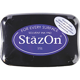 Чернильна подушечка Tsukineko StazOn 10 x 6 см, Ірис 2118796011