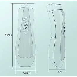 Детская электрическая полировальная машинка для ногтей VOLRO Голубой (vol-1338)
